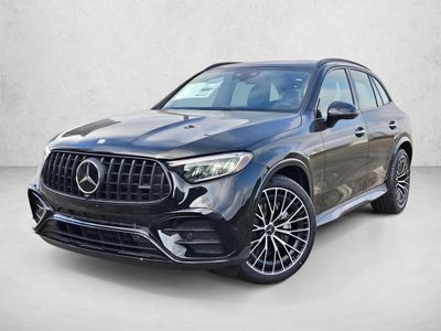 2026 Mercedes-Benz AMG GLC 43 AMG &reg; GLC 43 4MATIC &reg; SUV in Black — front three-quarter view