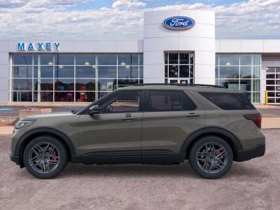 2026 Ford Explorer — rear three-quarter view