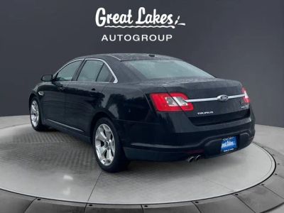 2011 Ford Taurus — rear three-quarter view