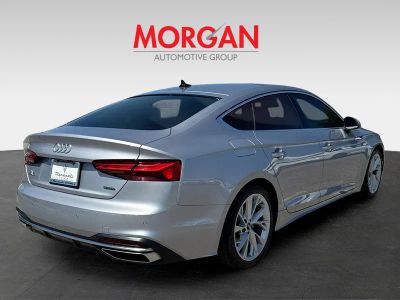 2022 Audi A5 Sportback — rear three-quarter view