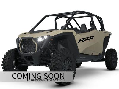 2026 Polaris RZR PRO XP 4 Sport Z26X4E92A6 in Sand Dune — front three-quarter view