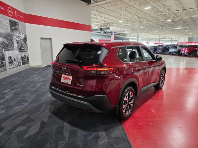2023 Nissan Rogue — rear three-quarter view