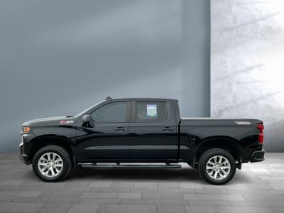 2021 Chevrolet Silverado 1500 — rear three-quarter view