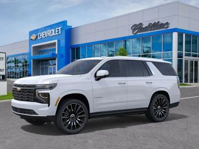 2026 Chevrolet Tahoe — rear three-quarter view