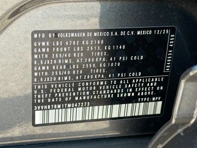 2026 Volkswagen Tiguan — photo 43 view