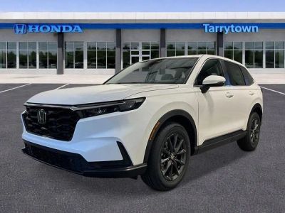2026 Honda CR-V AWD EX-L in Platinum White Pearl — front three-quarter view