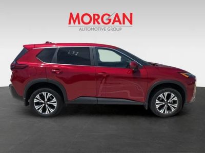 2023 Nissan Rogue — rear three-quarter view