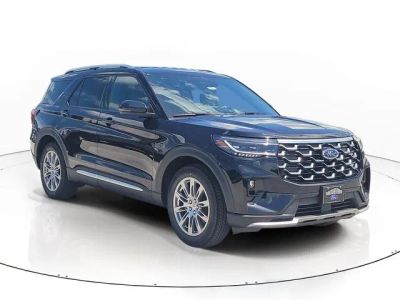 2026 Ford Explorer — rear three-quarter view