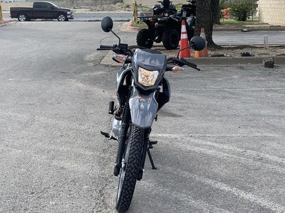 2025 Honda XR150L — rear three-quarter view