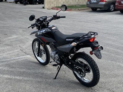 2025 Honda XR150L — interior view