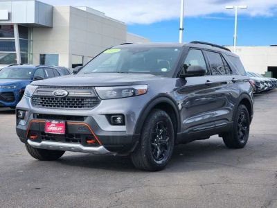 2022 Ford Explorer — interior view
