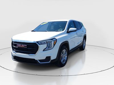 2024 GMC Terrain — rear three-quarter view