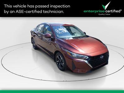 2024 Nissan Sentra SV CVT — front three-quarter view