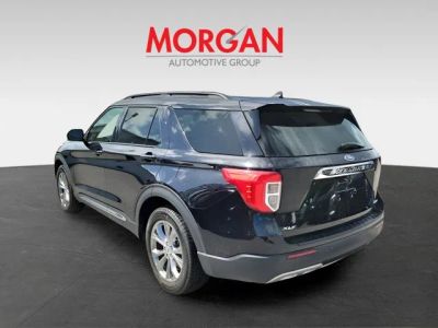 2022 Ford Explorer — rear three-quarter view