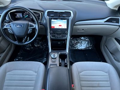 2019 Ford Fusion — rear three-quarter view