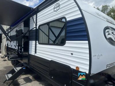 2026 Forest River RV Cherokee Grey Wolf 26DBH — front three-quarter view