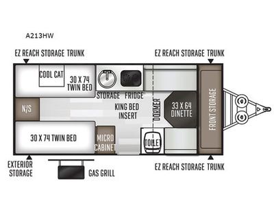 2020 Forest River RV Rockwood Hard Side High Wall Series - Photo 2