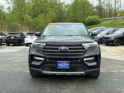 2022 Ford Explorer — rear three-quarter view