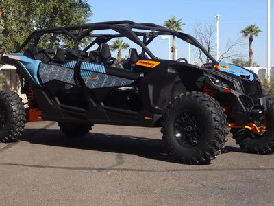 2026 Can-Am Maverick X3 MAX DS Turbo Scandi Blue & Orange Crush - Photo 2