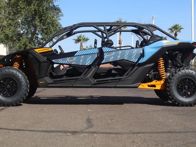 2026 Can-Am Maverick X3 MAX DS Turbo Scandi Blue & Orange Crush - Photo 7