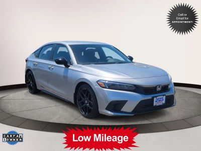2024 Honda Civic Hatchback Sport in Other — front three-quarter view