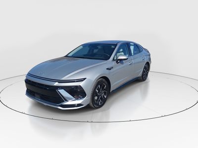 2024 Hyundai Sonata — rear three-quarter view