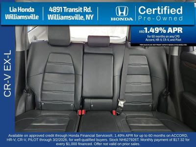 2022 Honda CR-V EX-L RW2H8NJNW — front three-quarter view