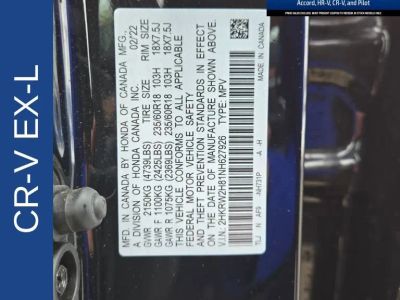 2022 Honda CR-V EX-L — photo 30 view