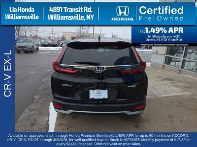 2022 Honda CR-V EX-L — detail view