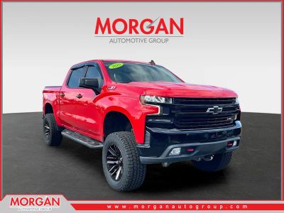 2020 Chevrolet Silverado 1500 LT Trail Boss in Red — front three-quarter view