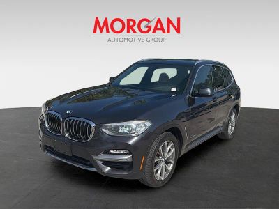 2018 BMW X3 — rear three-quarter view