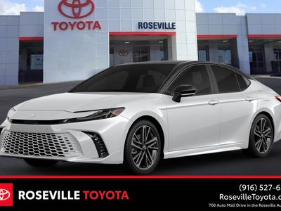 2026 Toyota Camry — front three-quarter view