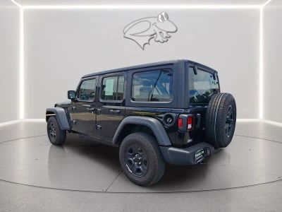 2025 Jeep Wrangler — rear three-quarter view