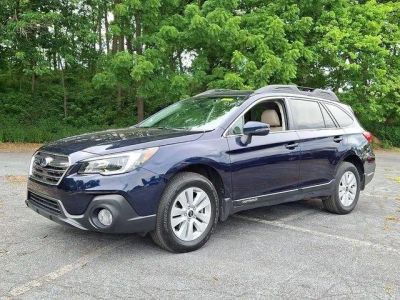 2018 Subaru Outback — interior view