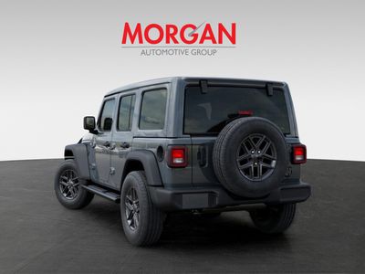 2026 Jeep Wrangler — rear three-quarter view