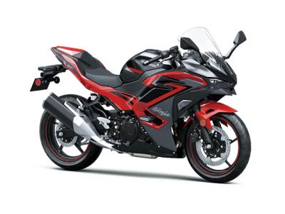 2025 Kawasaki Ninja® 500 SE ABS — front three-quarter view