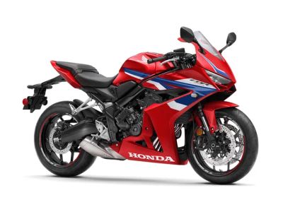 2026 Honda® CBR650R E-Clutch — front three-quarter view