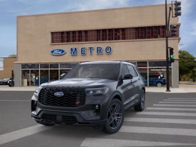 2026 Ford Explorer — rear three-quarter view