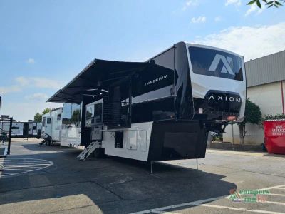 2027 Axiom RV Imperium — front three-quarter view