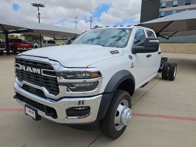 2026 RAM 5500HD Tradesman in Bright White Clearcoat — front three-quarter view