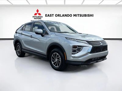 2026 Mitsubishi Eclipse Cross ES in Alloy Silver Metallic — front three-quarter view