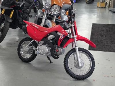 2026 Honda® CRF110F — front three-quarter view