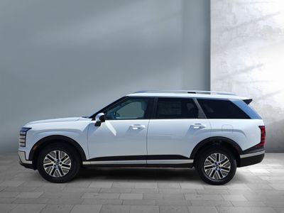 2026 Hyundai Palisade Hybrid — rear three-quarter view