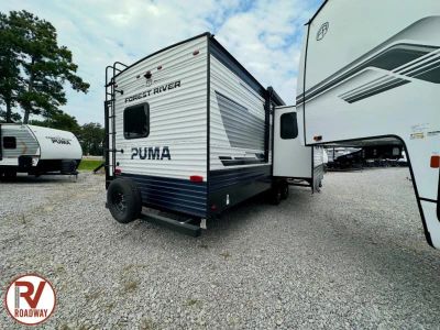 2027 Forest River RV Puma — rear three-quarter view