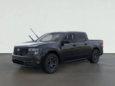 2026 Ford Maverick XLT in Shadow Black — front three-quarter view