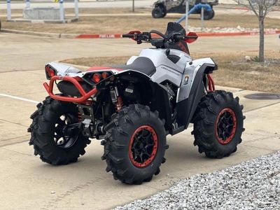 2026 Can-Am Renegade X mr 1000 R Hyper Silver & Legion Red — photo 7 view