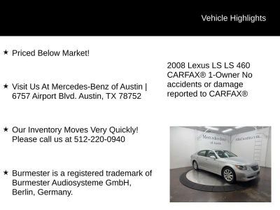 2008 Lexus LS - Photo 6