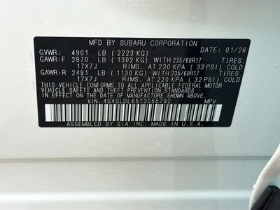 2026 Subaru Forester — photo 43 view