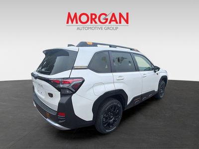 2026 Subaru Forester — rear three-quarter view