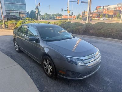 2012 Ford Fusion — rear three-quarter view